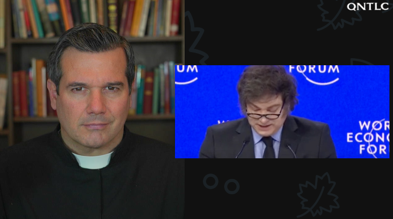 Discurso de Davos de Milei y deportaciones de Trump: comentario “random”